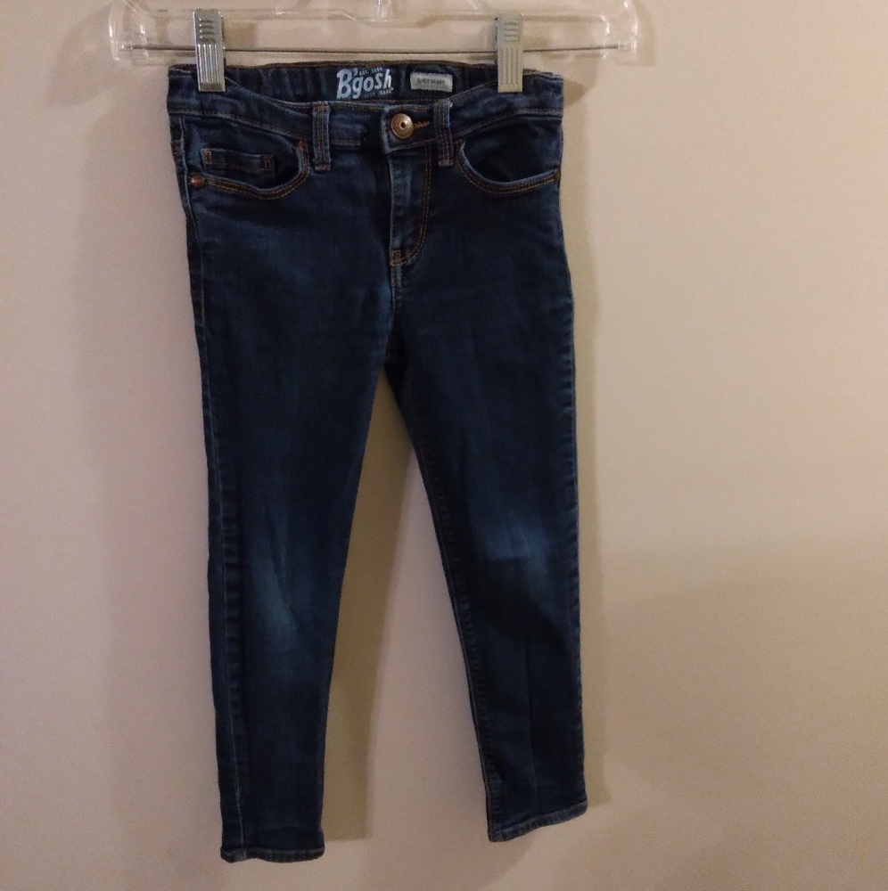 🔴3/$10🔴Oshkosh B'gosh girls sz 6 super skinny blue jeans